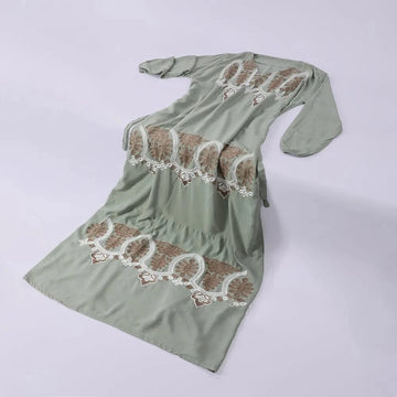 عباية إستقبال مراسي قطن حريمي ألوان متعددة من إس تي